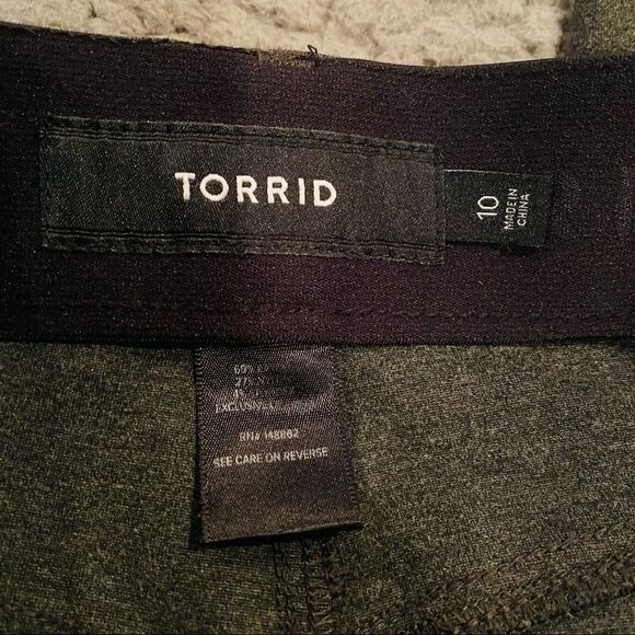 Torrid Jeggings Grey Size 10 - Picture 8 of 10